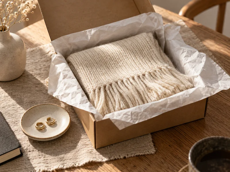 Carefully packaged products